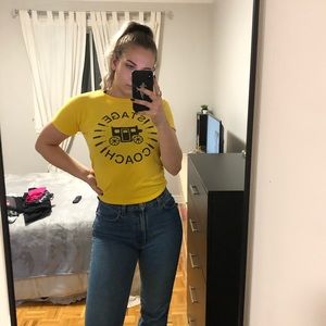 Yellow Stage Coach T-Shirt